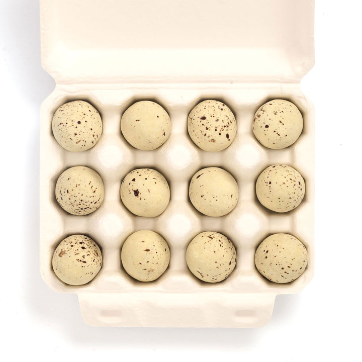 12 Goldfinch Eggs French Chocolate Hazelnut Praline