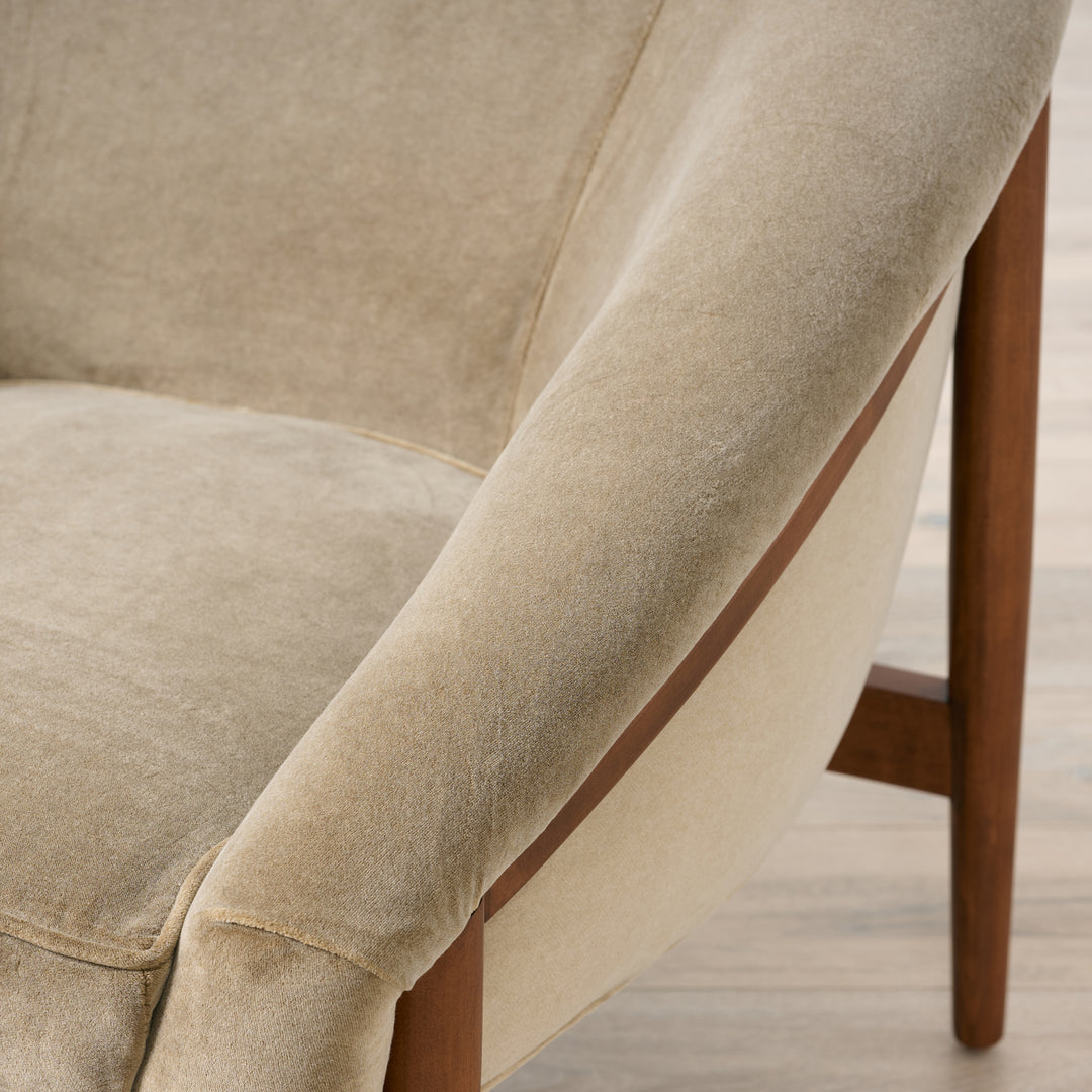 Rose Chair in Elephant Grey