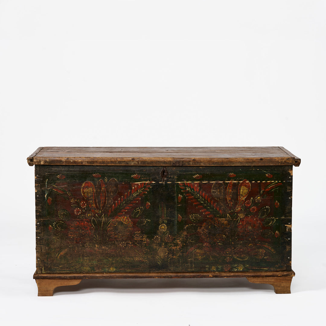 Painted European Trunk