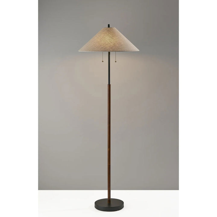 Palmer Floor Lamp Walnut