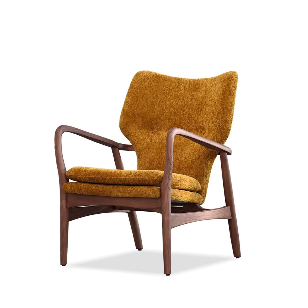 Ileen Lounge Chair in Mona Gold
