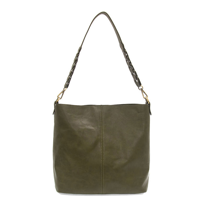 Olive Tessa Hobo With Link Shoulder Strap