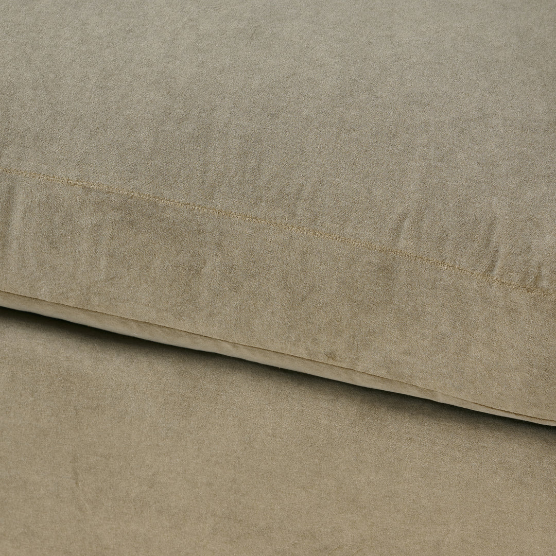 Big Easy Sofa with Thin Arms in Elephant Gray (95")