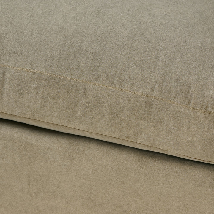 Big Easy Sofa with Thin Arms in Elephant Gray (95")