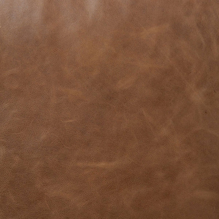 Ward Leather Chair In Dulane Mahogany