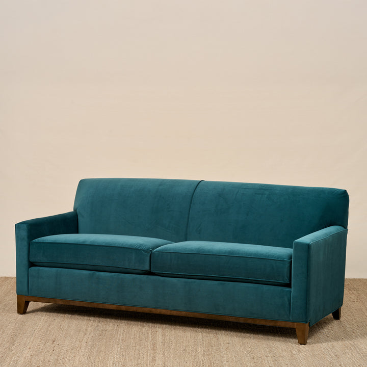 Martin Sofa in Azure Blue (80")