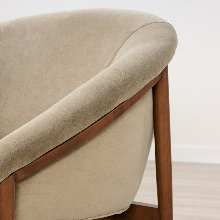 Rose Chair in Elephant Grey