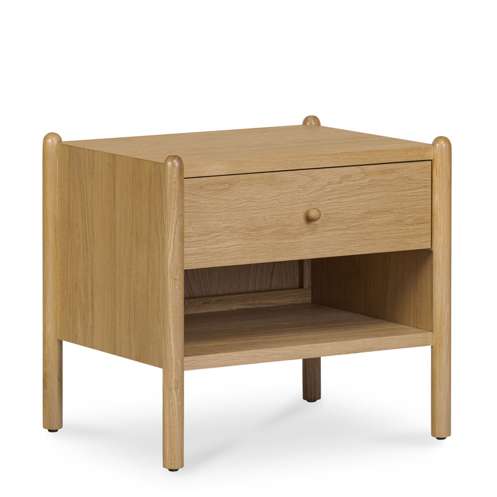 Barker Nightstand in Oak Veneer