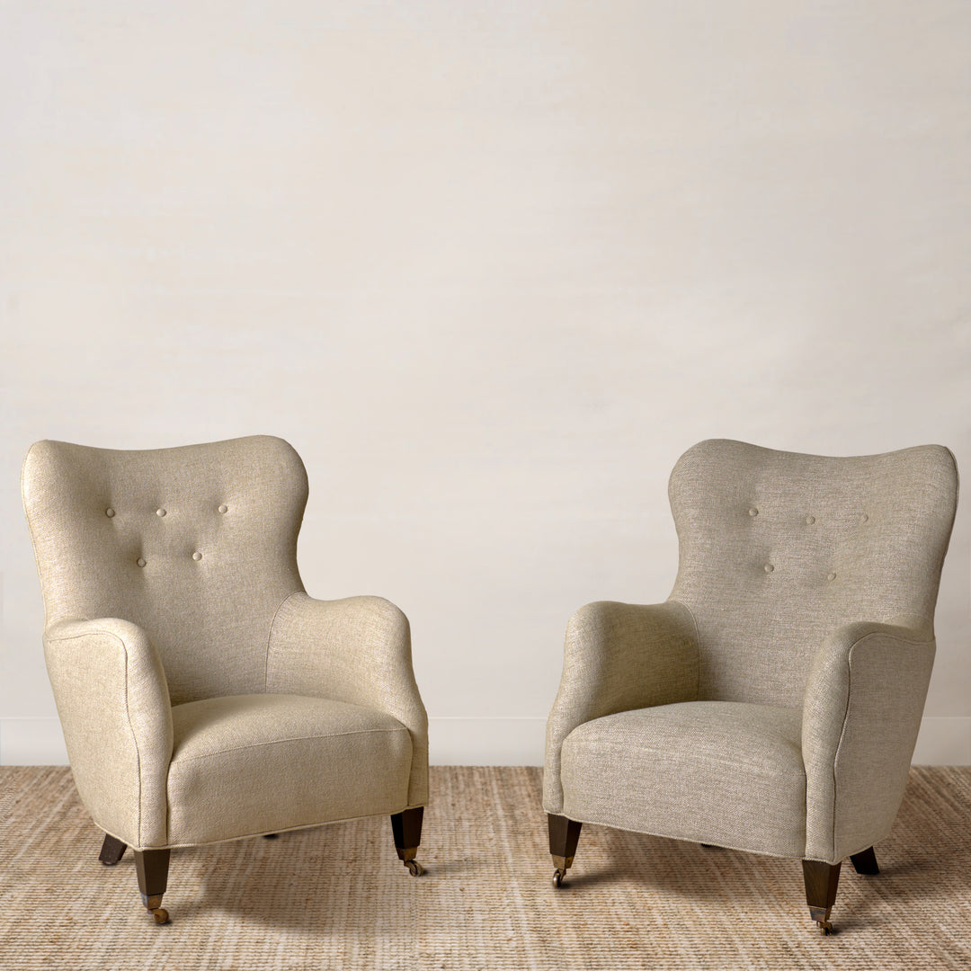 Romi Mini Chair in Bellamy Oatmeal by Cisco Home