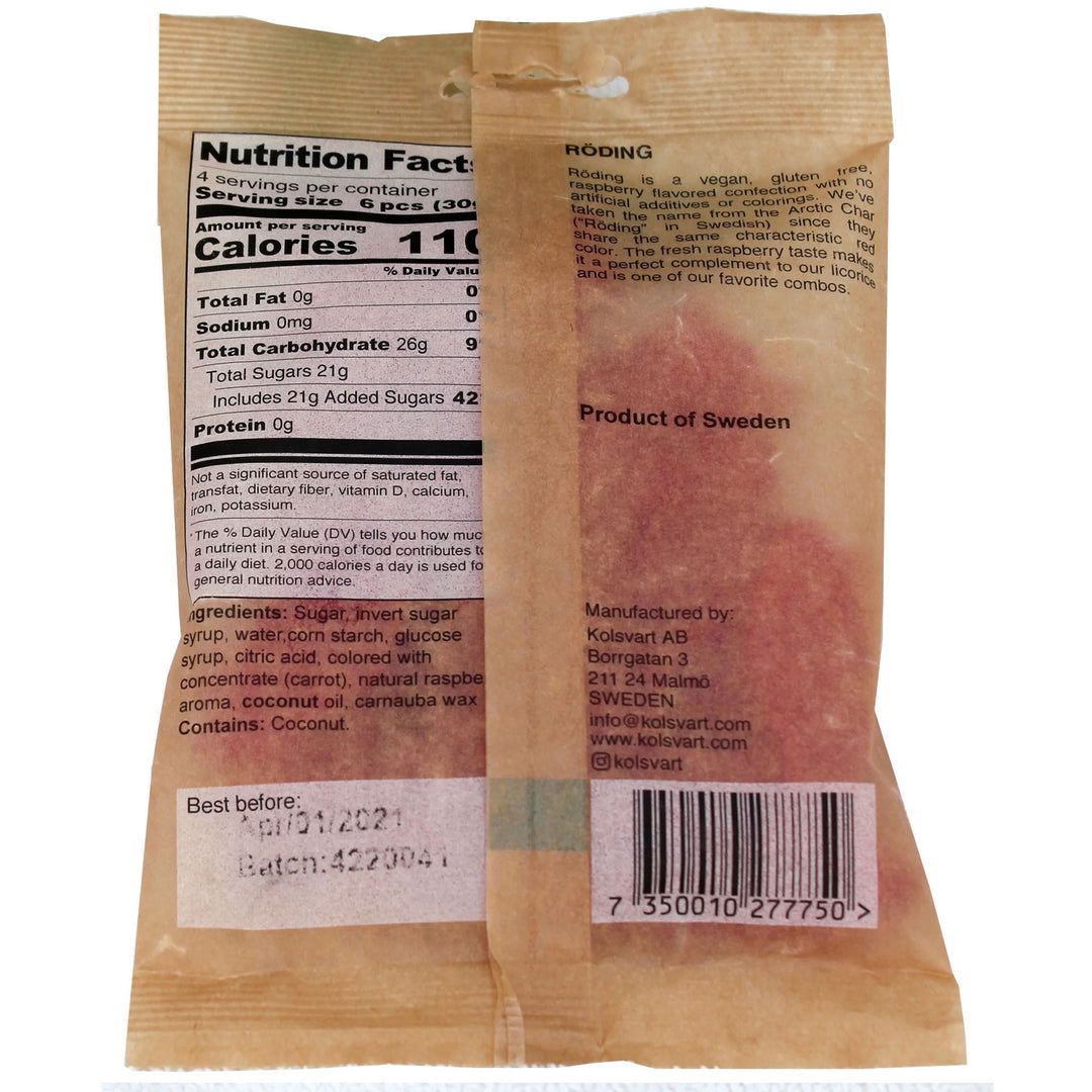 Raspberry Swedish Fish 4.2oz