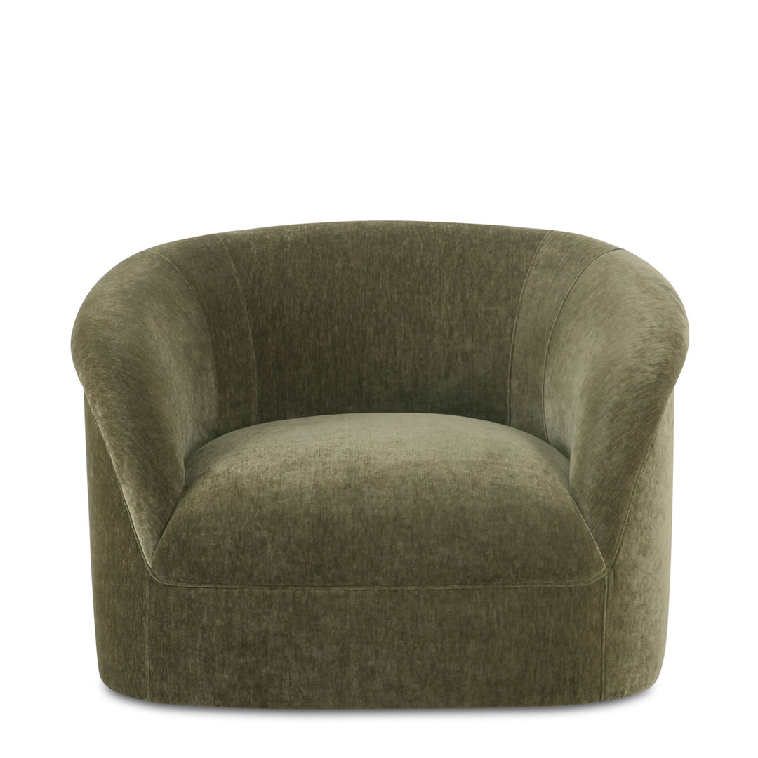 Taylour Lounge Chair in Dark Green