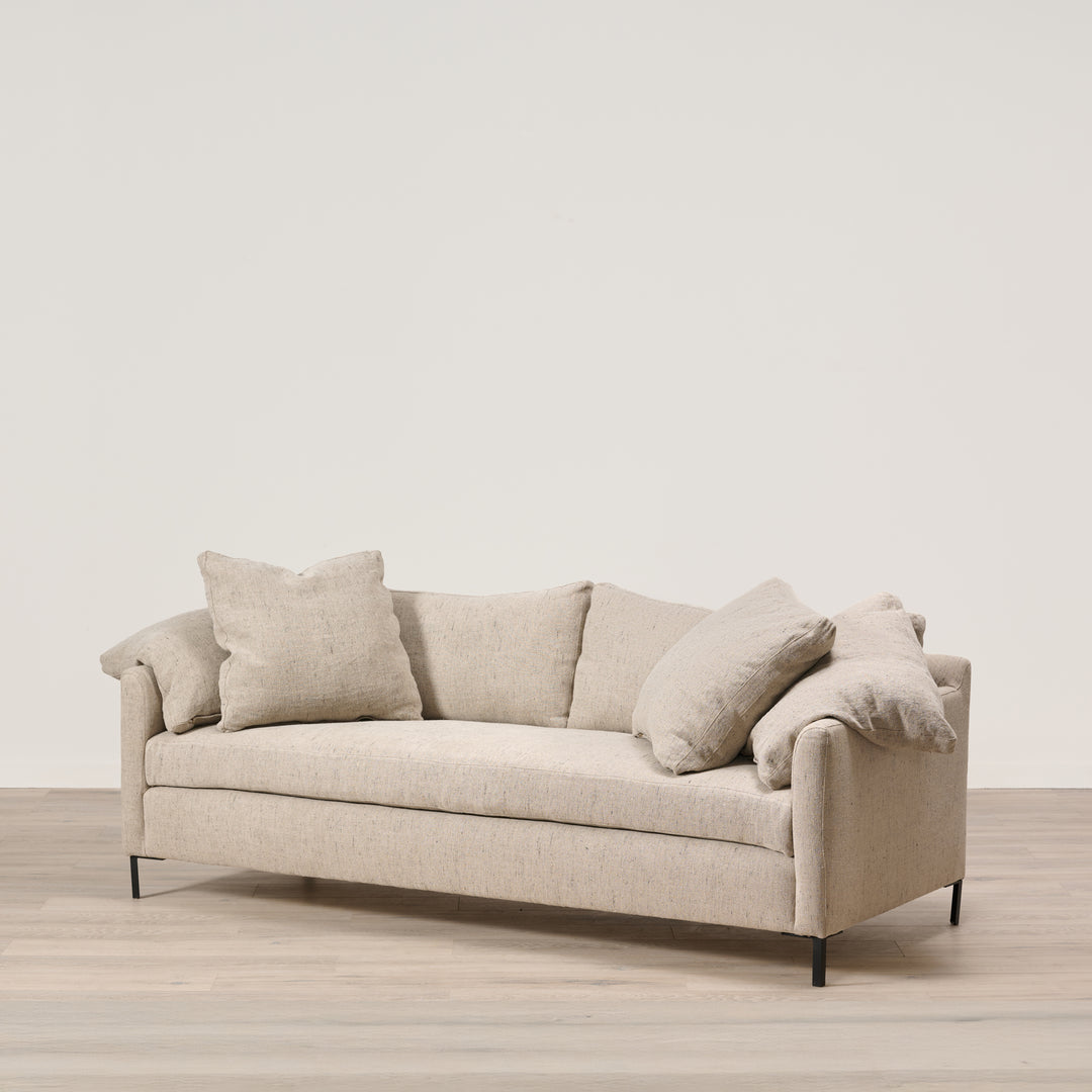 Radley Sofa in Andrews Burlap