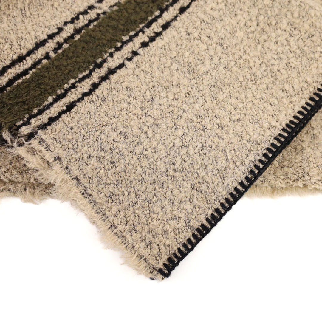 Riverton Throw in Natural & Khaki