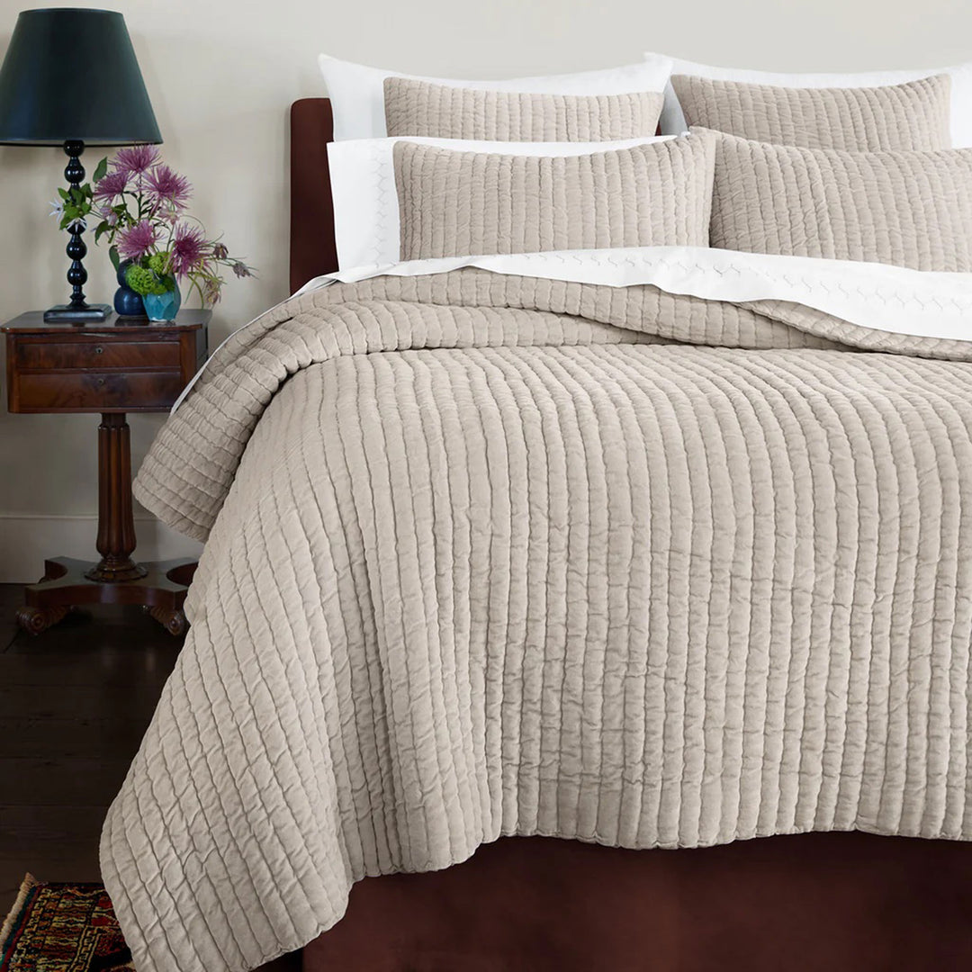 Velvet Sand Coverlet - King