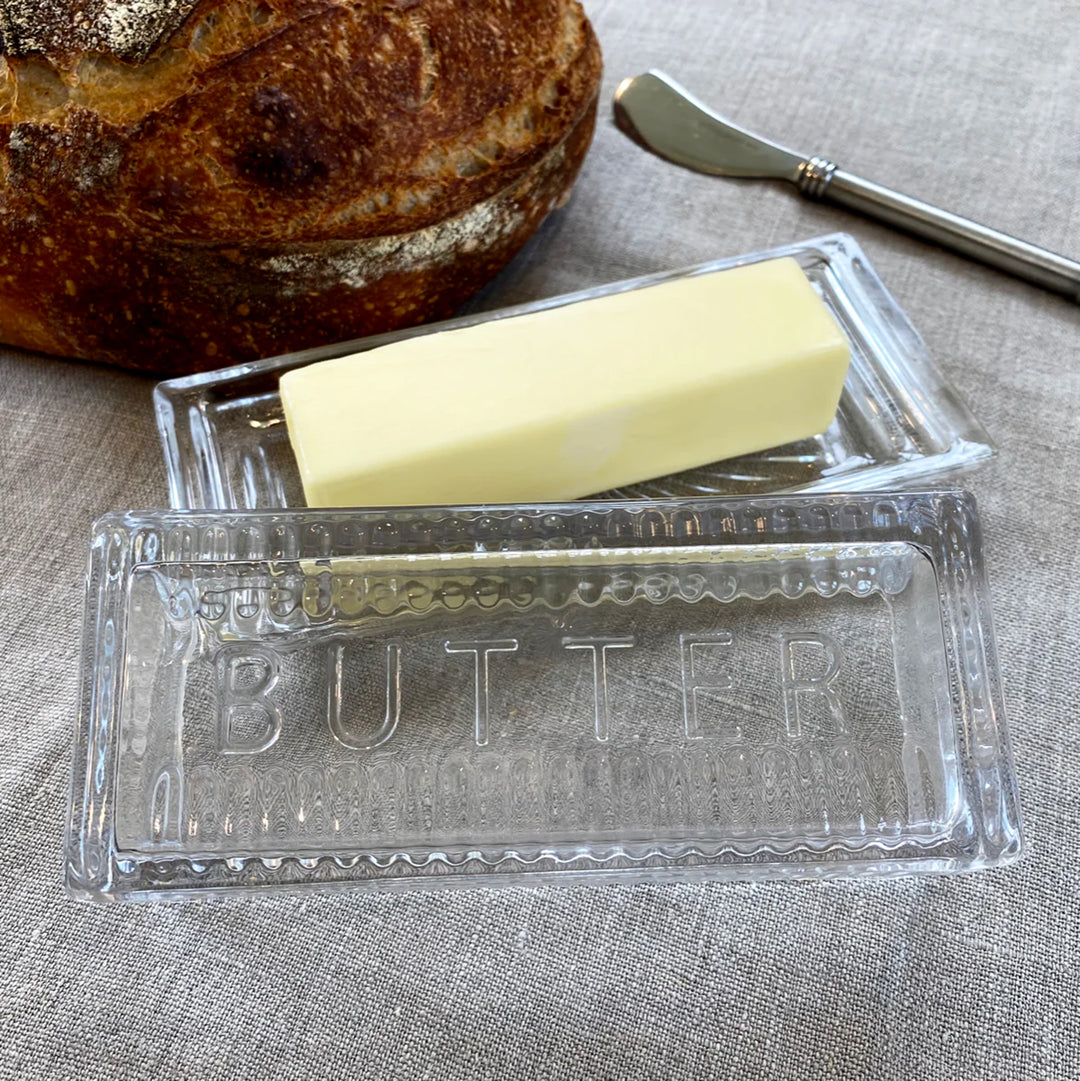 Butter Dish Glass