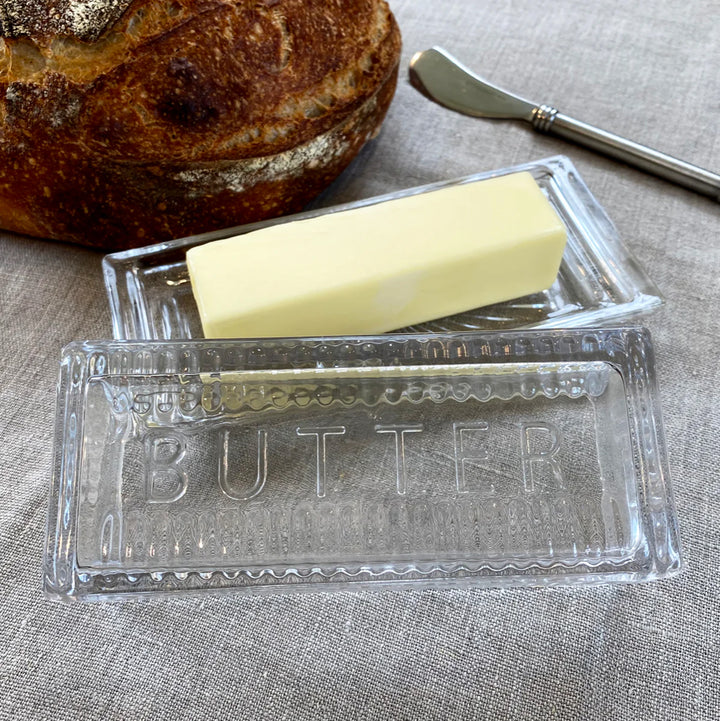 Butter Dish Glass