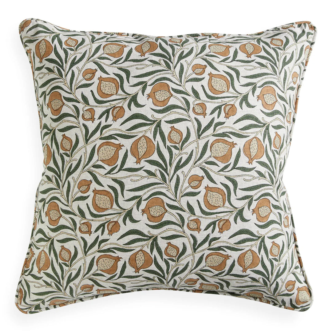 Medusa Desert linen cushion 20x20 w/ Feather Down Inner