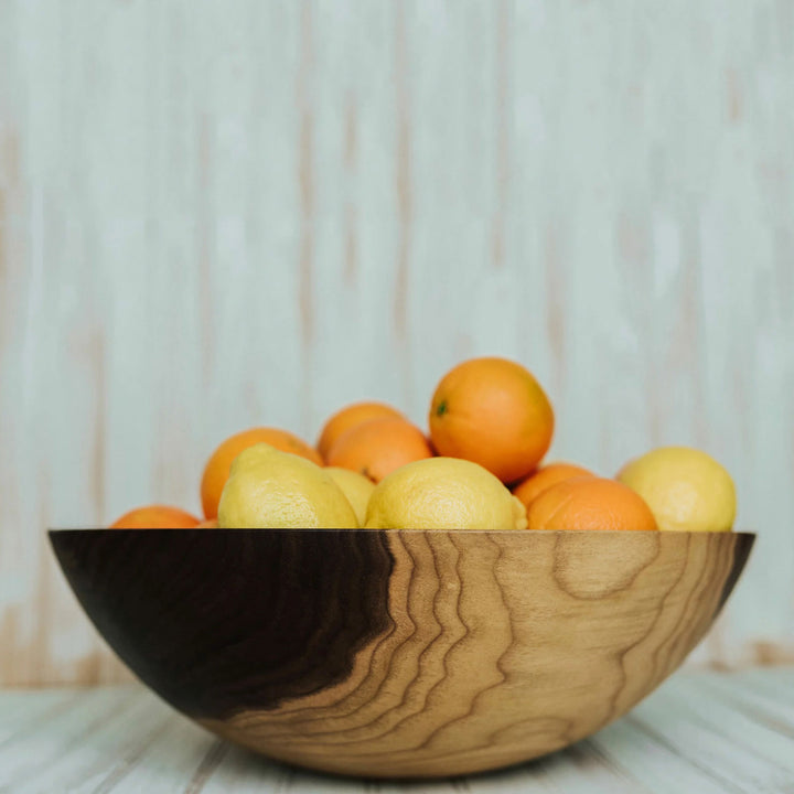 17" Walnut Bowl Bee's Oil Finish #1