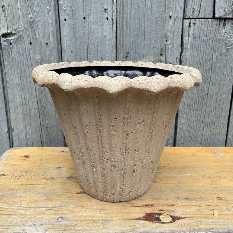 Lavastone Planter Flower Pot (18x 14.5)