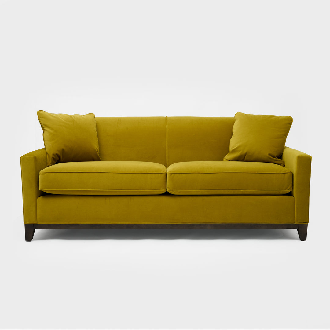 Martin Sofa in Heavy Duty Flaxen Pistachio (80")