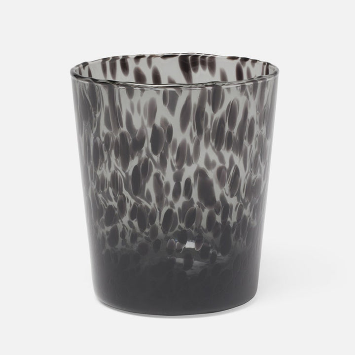 Andrew Leopard Tumbler Glass