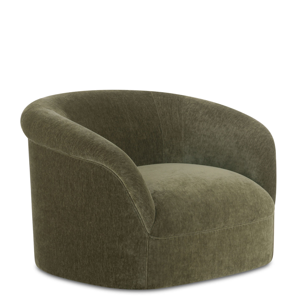 Taylour Lounge Chair in Dark Green