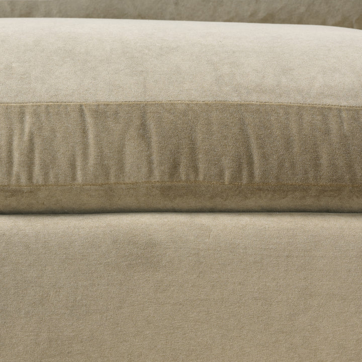 Big Easy Sofa with Thin Arms in Elephant Gray (95")