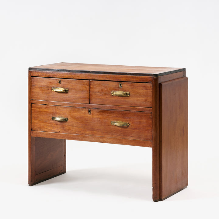 Vintage Three Drawer Desk