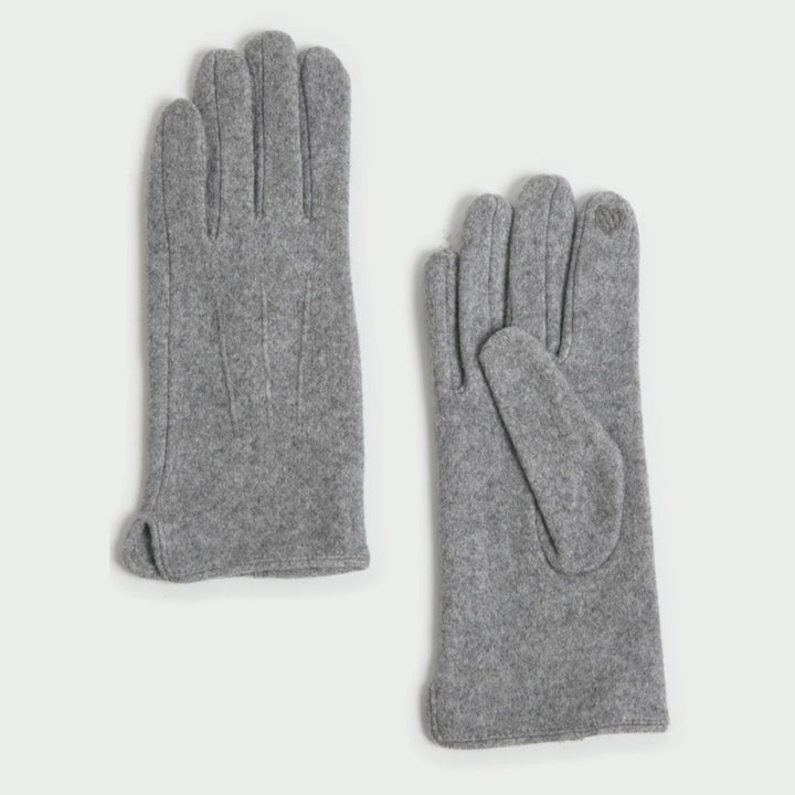 Chic Classic Gloves - Grey