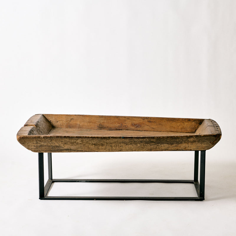 Guatemala Wooden Rectangular Table with Iron base  By Cisco Brothers