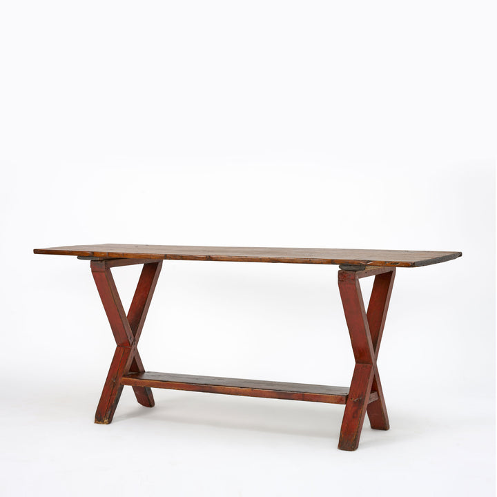 Vintage Trestle Table