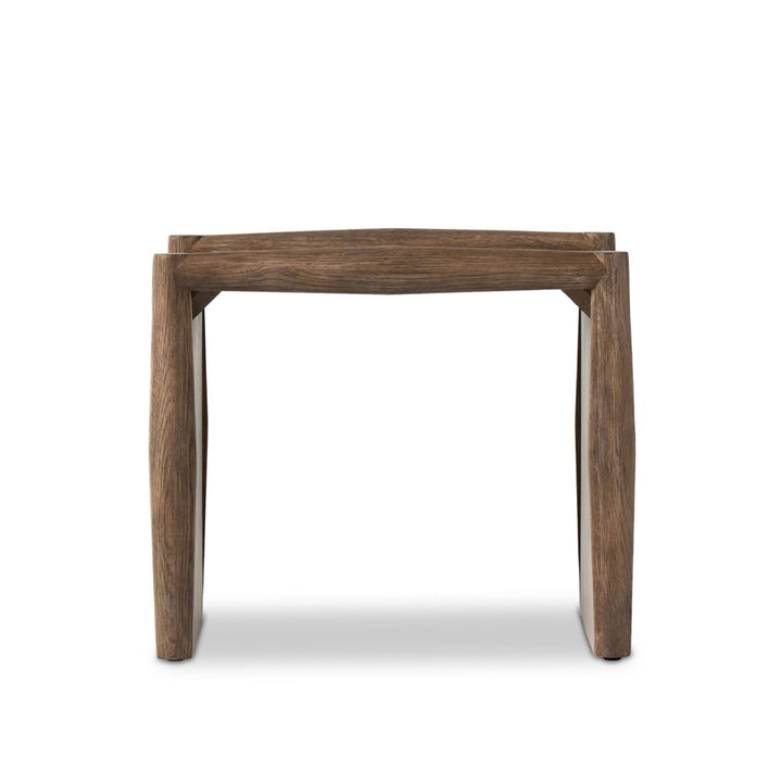 Gordan End Table in Weathered Oak