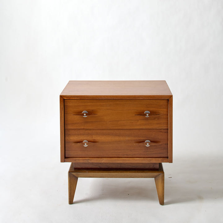 Vintage Pair Mid Century Modern Nightstands