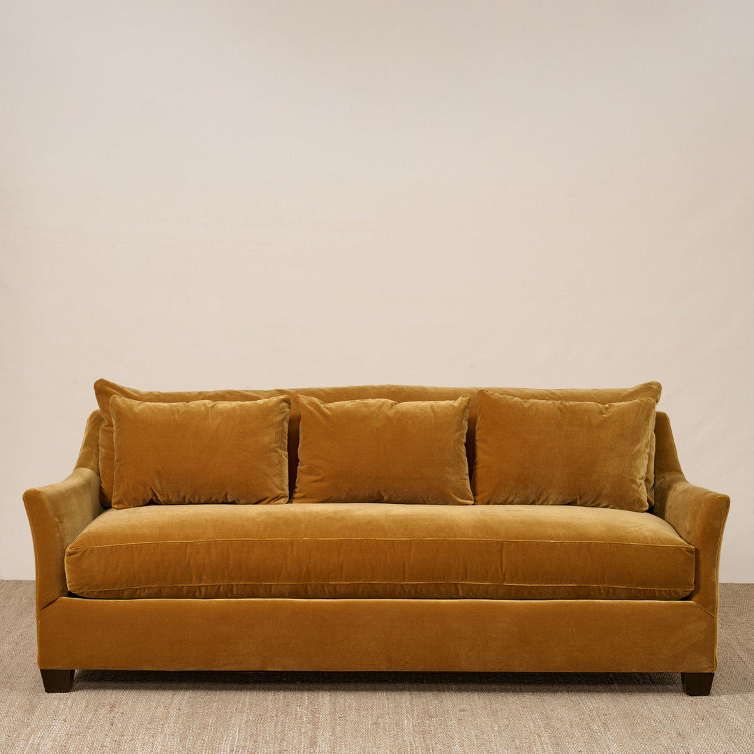 Moreau Sofa in Harvest Brass (85")