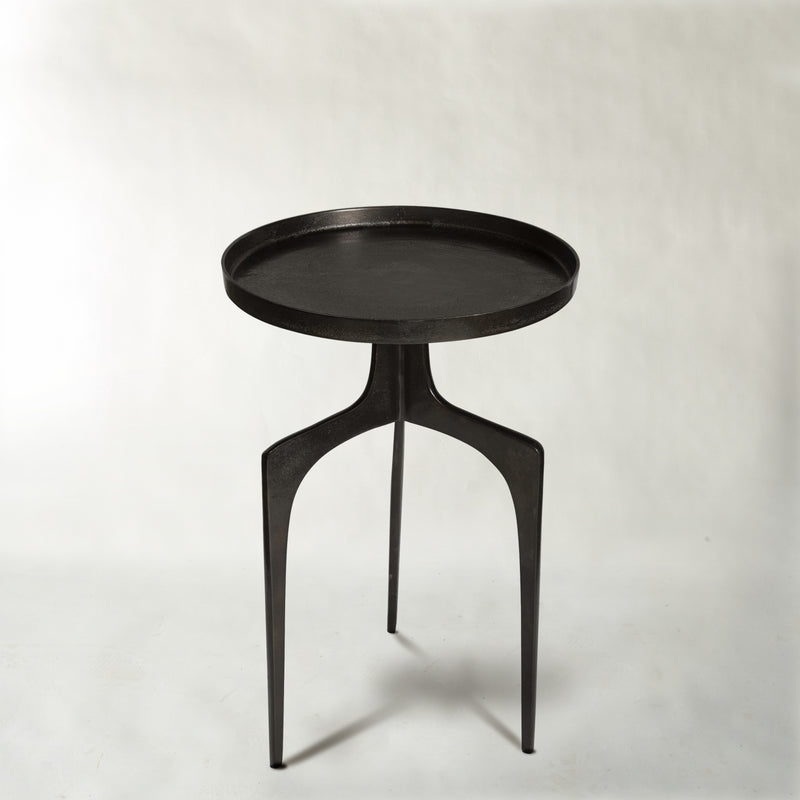 Kenward Accent Table in Bronze