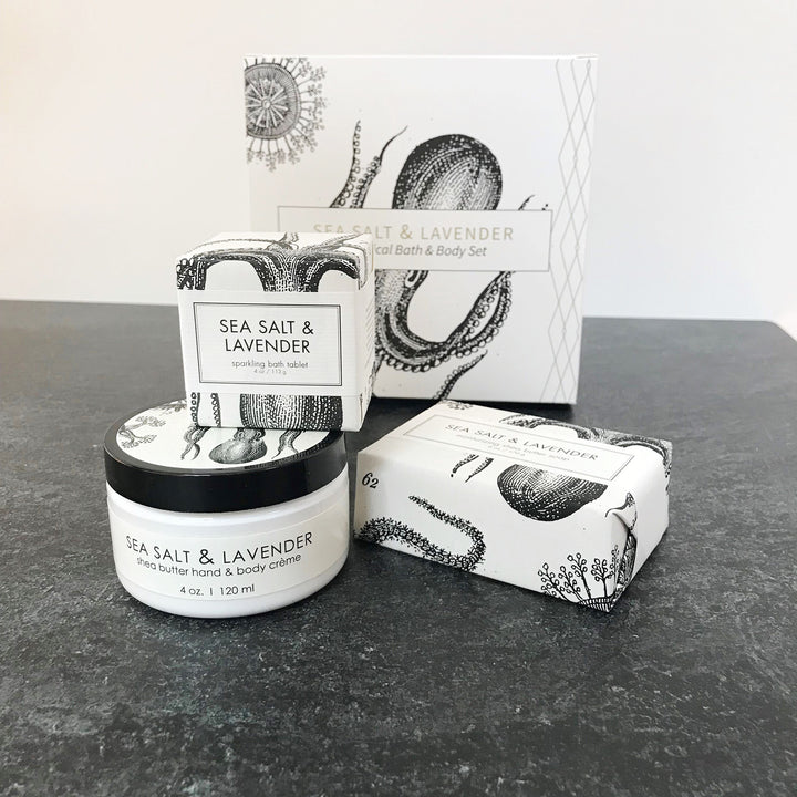 Sea Salt & Lavender Botanical Set
