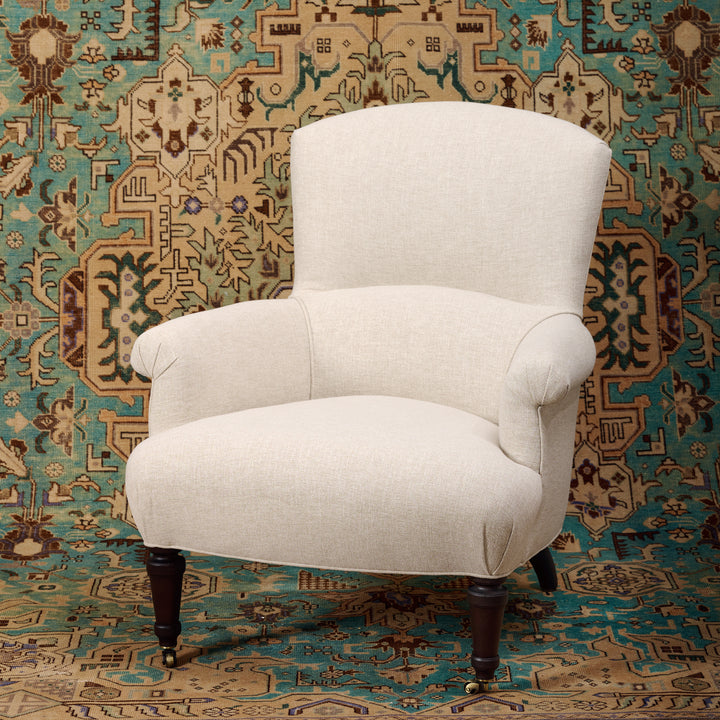 Miranda Chair in Reid Natural by Lee Industries