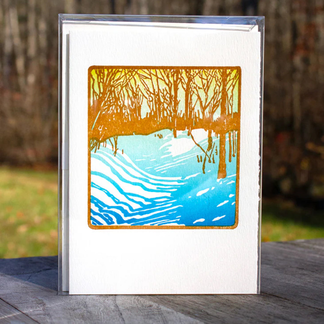 Winter Sunshine Greeting Cards