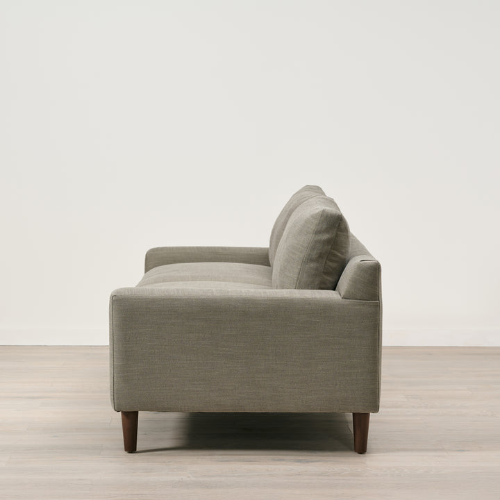 Alder Sofa in Performance Fabric Stone Greige Younger & Co (90")