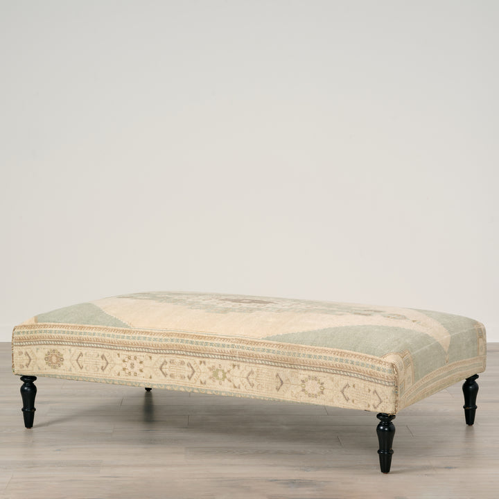 Vintage Rug Ottoman 40x65 (0815-B)