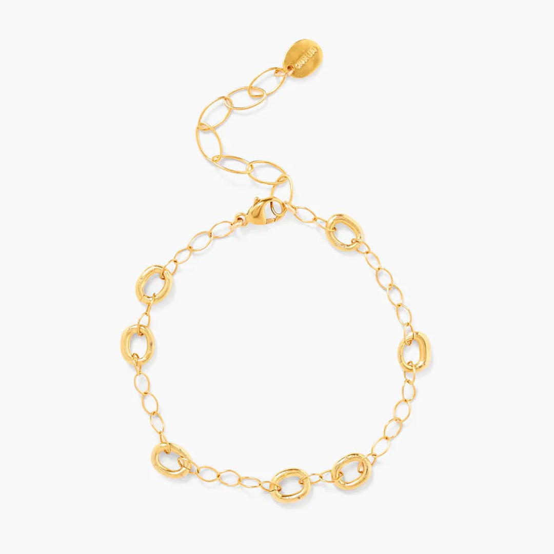 Leni Gold Chain Link Bracelet