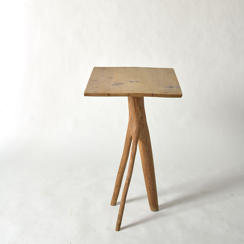 Natural Limb Table Crafted In Maine