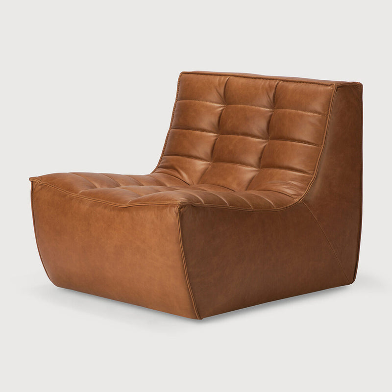 N701 One Seater in Old Saddle Leather