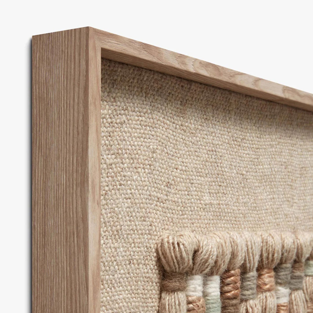 Fresh Air Framed Wall Decor in Beige/Blue