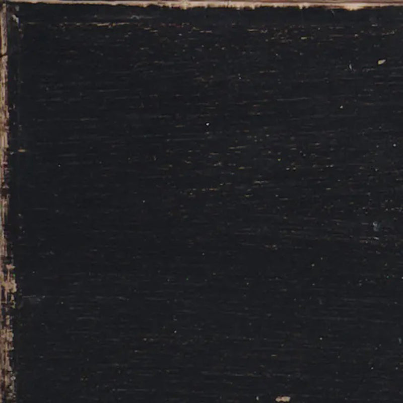 Gustavian Stank in Antique Black