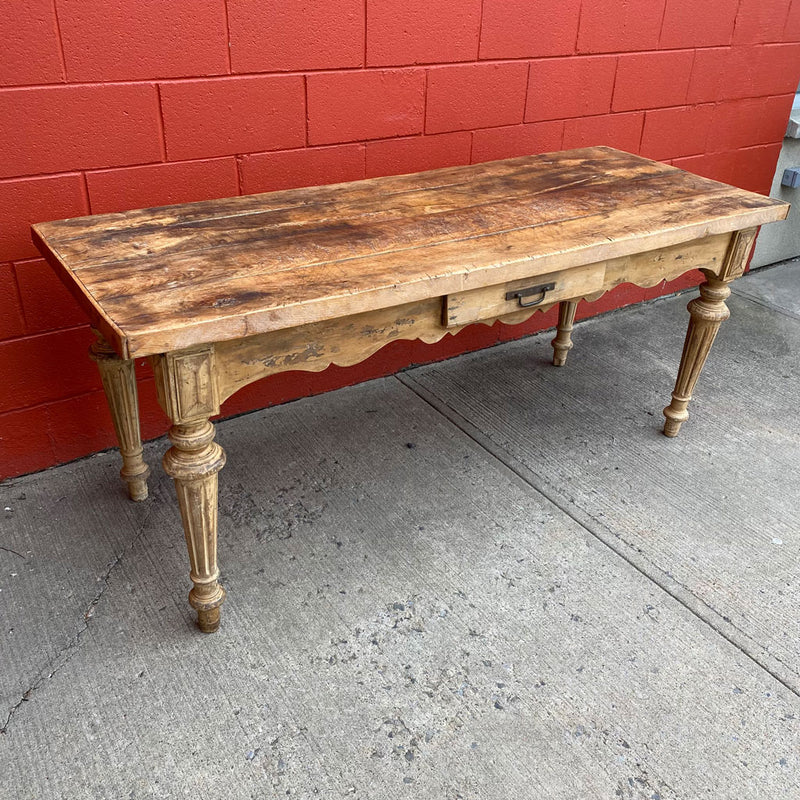 Antique 19th Century French Farmhouse Table