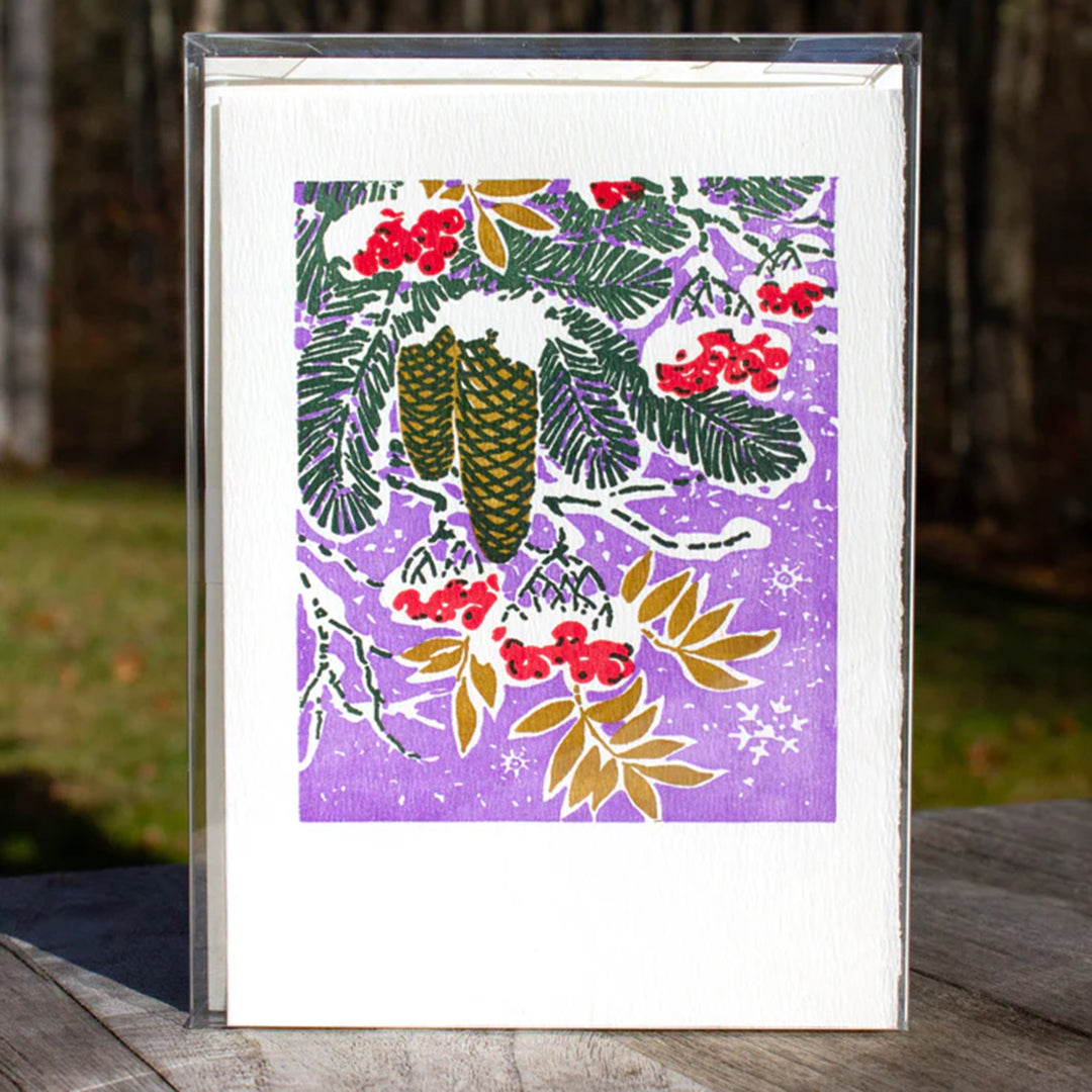 Bough Boxed Christmas Card