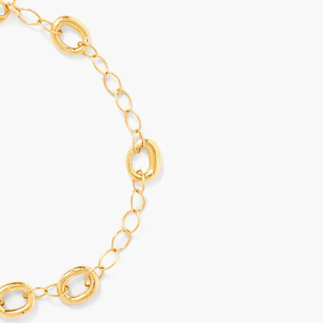 Leni Gold Chain Link Bracelet