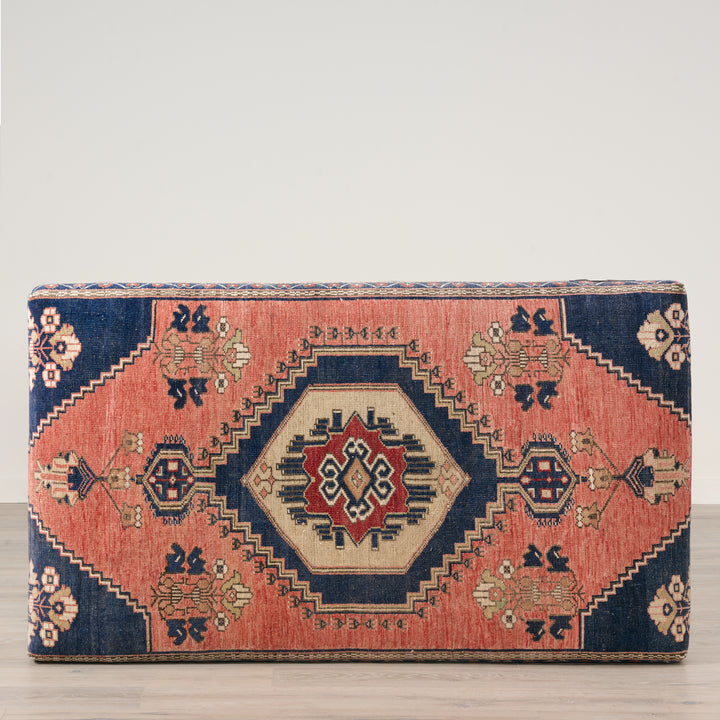 Vintage Rug Ottoman 36x64 (0813-C)
