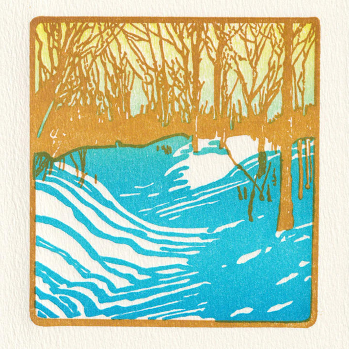 Winter Sunshine Greeting Cards